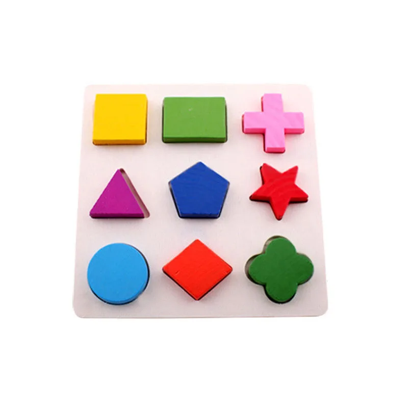 Познавательный доска три дополнительных детей раннего обучения Геометрия познание форма дошкольной инкрустацией доска образовательные игрушки