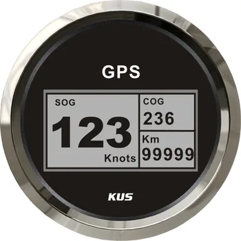 

KUS 85mm Marine Boat LCD Digital GPS Speedometer Odometer SOG COG Mileage Milometer Waterproof IP67