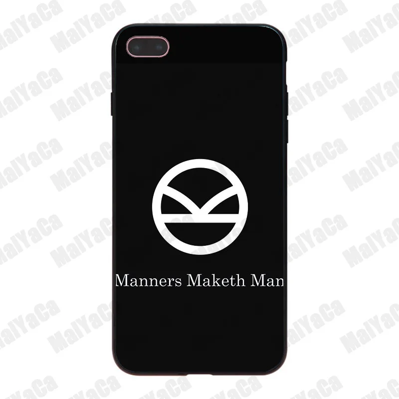 MaiYaCa Kingsman дизайн секретной службы высококачественный чехол для телефона iPhone 8 7 6 6S Plus X 10 5 5S SE 5C Coque Shell - Цвет: 1