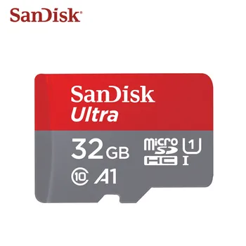 Oryginalna karta pamięci SanDisk A1 100 mb s karta micro SD 32gb klasa 10SDXC 64gb Ultra SDHC 32gb 16gb UHS-I 64gb TF karta freeship tanie i dobre opinie Standard SD-M-02 Tf micro sd card