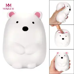 MUQGEW Squishy 12 см Jumbo Squishy милый белый медведь крем Ароматические Squishies игрушки для детей медленный рост Шарм игрушка Squishy