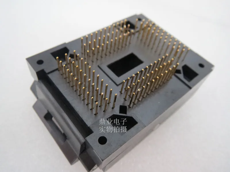 IC51-1324-828 TQFP132/QFP132 горящая розетка с золотым покрытием тестовая плата для интегральных схем тест на сиденье тестовый стенд