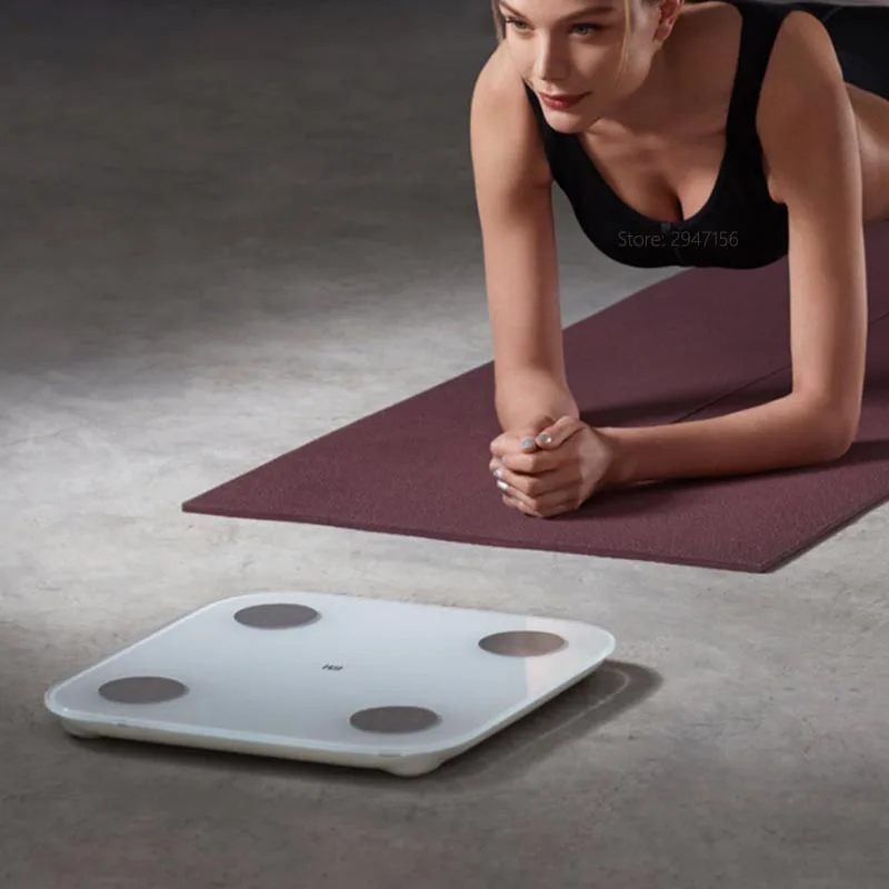  2019 Xiaomi Mi Body Fat Scale 2 2th XMTZC05HM Update BIA Chip Work With Iphone and Android Smart Ph