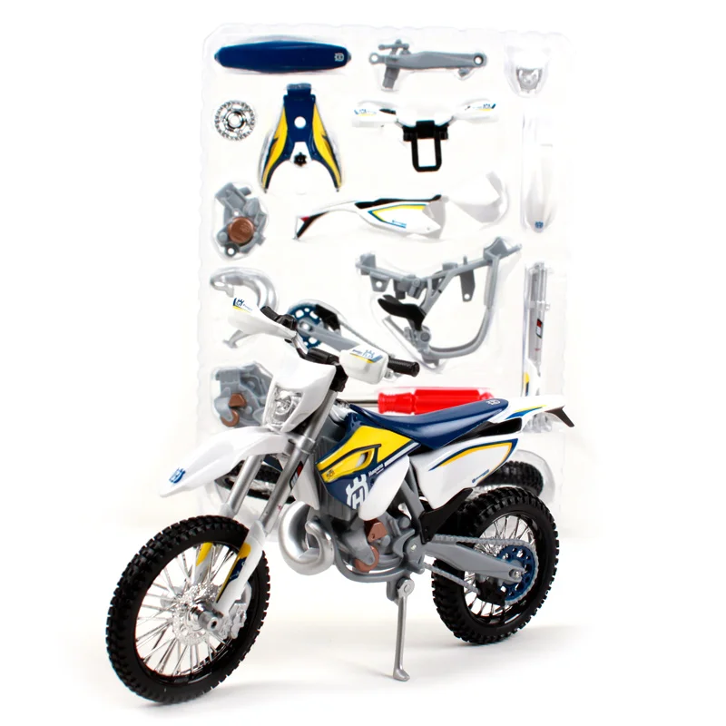 Maisto 1:12 Husqvarna Fe 501 Assemble Diy Motorcycle Bike Model