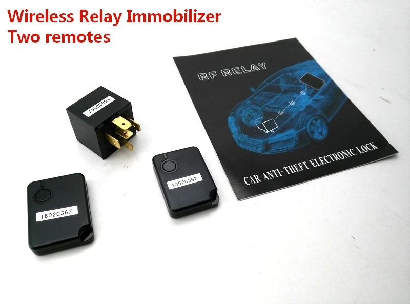 12V car anti theft engine stop relay immobilizer engine shut down relay