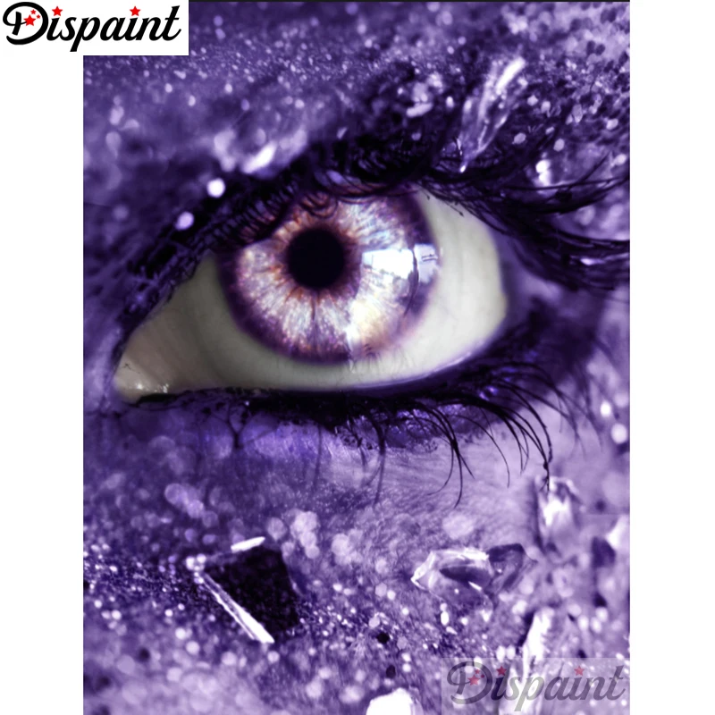 

Dispaint Full Square/Round Drill 5D DIY Diamond Painting "Eye scenery" 3D Embroidery Cross Stitch Home Decor Gift A18437