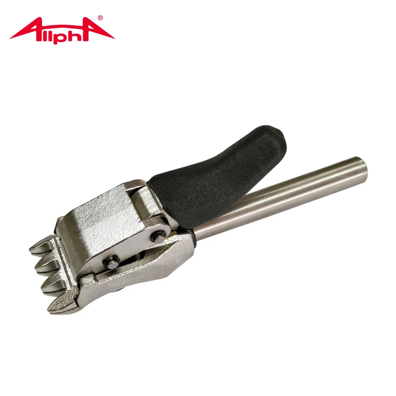 

Alpha 12.2mm Stainless Steel Electrolytic Base Clip Tennis/Badminton Racke Paddling Machine Fittings Pedestal Clip Four Teeth