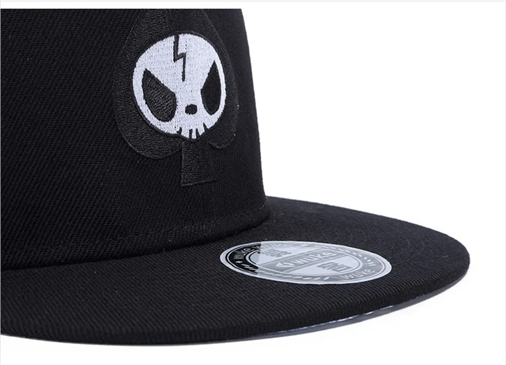 WUKE Spade чужой Вышивка Спорт на открытом воздухе Хип хоп Кепки Casquette моды Бейсбол