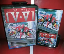Juegos de Sega tarjeta de V-V/GRIND Stormer con Caja y Manual para Sega MegaDrive Consola de Videojuegos de 16 bits MD tarjeta