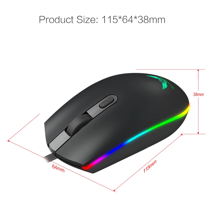 ZERODATE RGB Pro игровая мышь 4 кнопки оптическая RGB USB Проводная компьютерная мышь геймерские мыши игровая мышь для ПК ноутбука