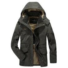 Зимняя куртка для мужчин, повседневное хлопковое толстое теплое пальто, мужская верхняя одежда, одежда с хлопковой подкладкой, длинное пальто CXY168