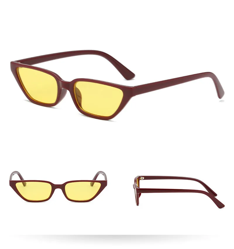 Винтажные Солнцезащитные очки кошачий глаз для женщин Новая мода маленькие леопардовые черные солнцезащитные очки индивидуальность мужские женские очки Оттенки UV400