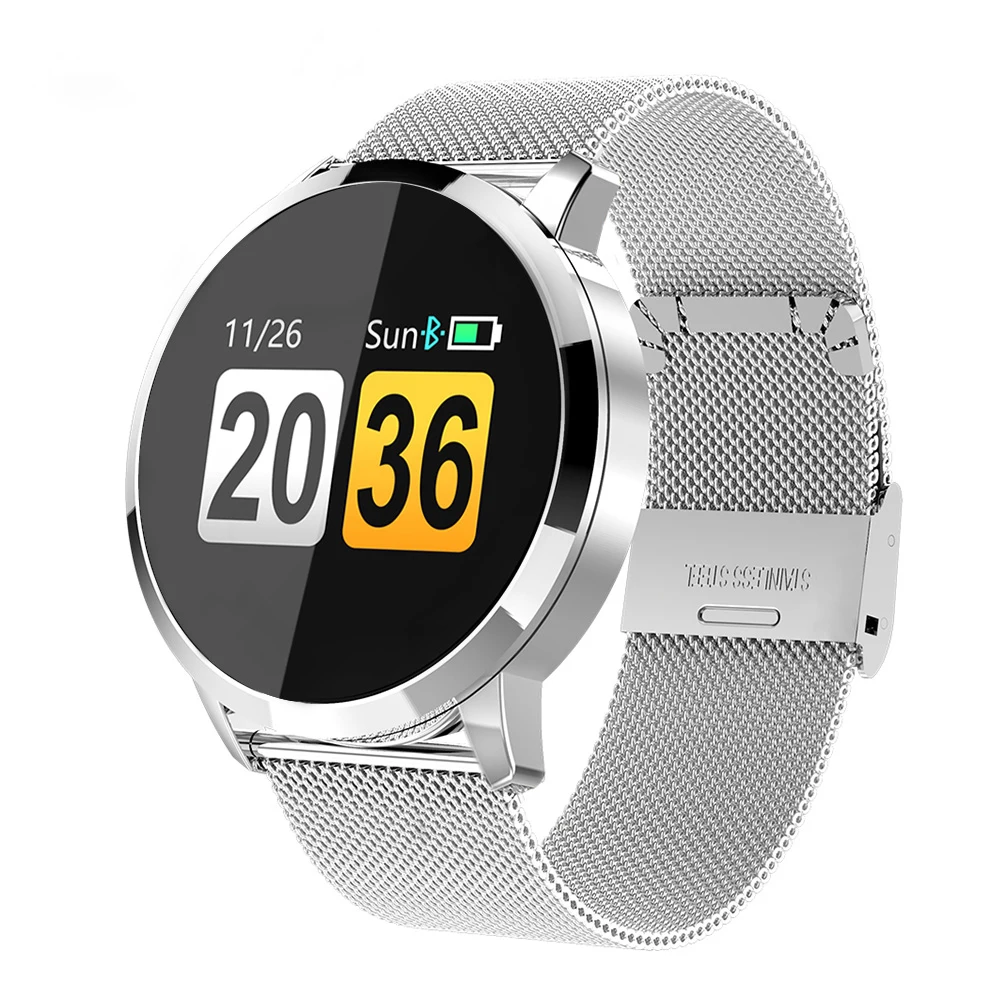 

Smart Watch For Women Ladies Q8 Fashion Sports Girl Gifts Heart Rate Monitor Fitness Tracker Color Screen Smartwatch Bracelet