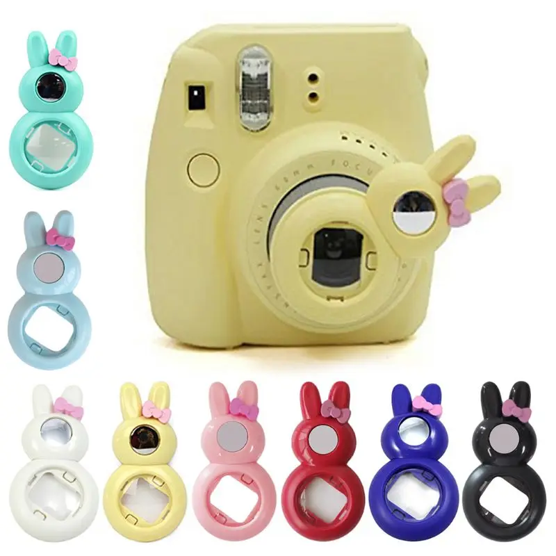 

Rabbit Close Up Lens Selfie Self Portrait Mirror For Instax Mini 9/8/8+/7s Instant Film Filters Photography Filt