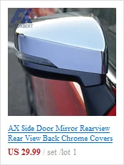 AX, передний противотуманный светильник, противотуманный светильник, лампа для бровей, век, бампер, хромированная накладка, Полоска, ободок, автомобильный стиль для Subaru XV Crosstrek