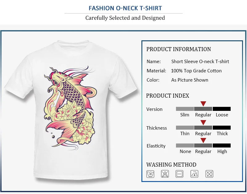 Koi Fish Illustration_detail_white