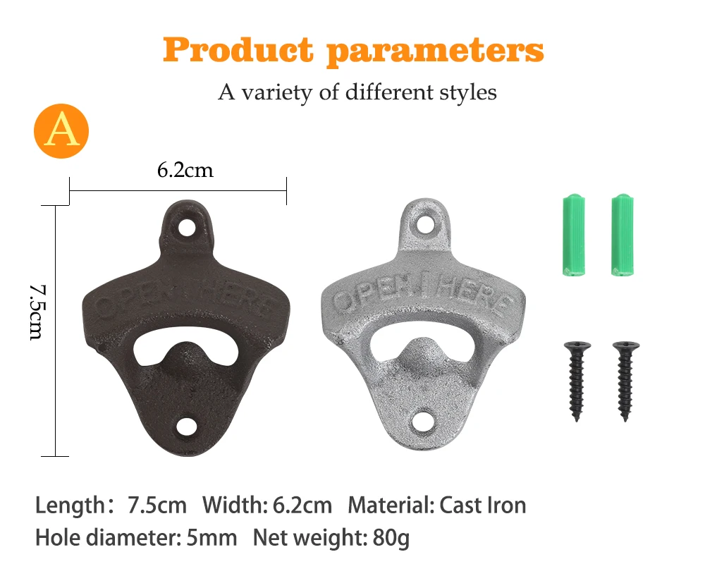 Bottle Opener Wall Mount Bottle Opener