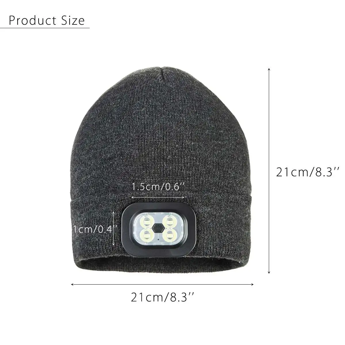 Беспроводной шапка c наушниками Bluetooth со съемной светодиодный свет кепки для бега BT 4,2 стерео музыкальные кепки с микрофоном для смартфонов громкой связи