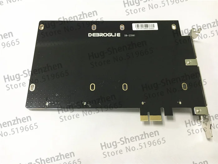  Hohe Geschwindigkeit DEBROGLIE DB-23561 Dual SATA III zu PCIe SSD Adapter karte für Mac pro 08-12 O