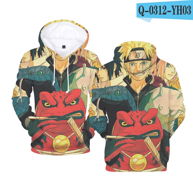 2 To 13 Years Kids Hoodies Uzumaki Naruto 3d Printed Hoodie Sweatshirt boys girls Anime Streetwear Jacket Coat Children Clothes - Цвет: 3dtz-898