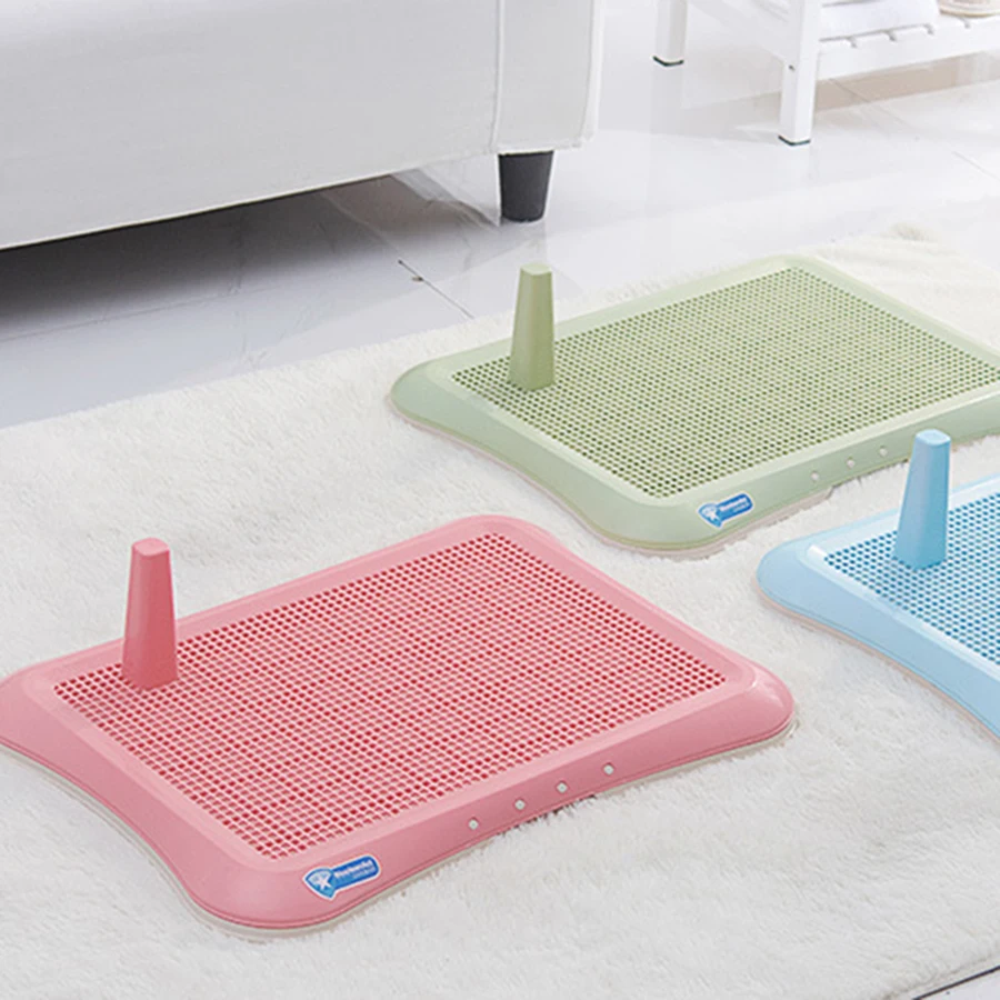 

Puppy Dog Toilet Tray Lattice Potty Training Dog Bags Biodegradable Zero Waste Litter Box Bolsas Caca Perro Dog Products 6d0020
