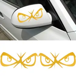 Фабрики прямые продажи мода глаза дизайн 3D декоративный автомобильный стикер для автомобиля зеркала заднего вида