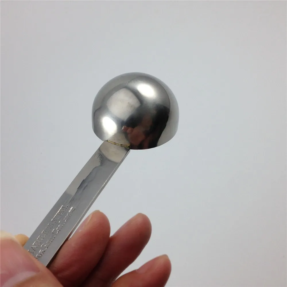 7 Coffee Spoon Measuring 15ml 30ml Stainless Steel Coffee Measuring Scoop 1 2 Cup Tablespoon Double End Tea Coffee Scoops