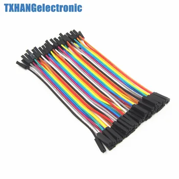 

40PCS Dupont Wire Jumper Cables 10cm Female To Female 1P-1P
