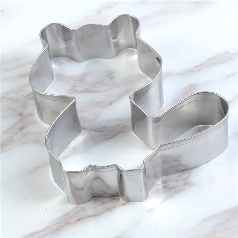 30 Styles Metal Pastry Baking Mould Biscuit Cookie Cutters DIY Stainless Steel Kitchen Bakeware Tool Free Shipping - Цвет: U