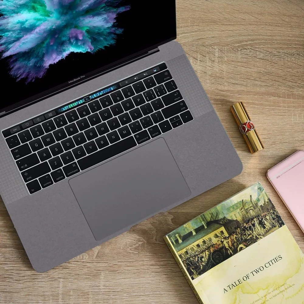 

Full Guard Wrist Pad Rest Cover Skin For Macbook Air13 A1932 Touch Bar 13 15 (model : A1706/A1989/A1708/A1707/A1990)-space gray