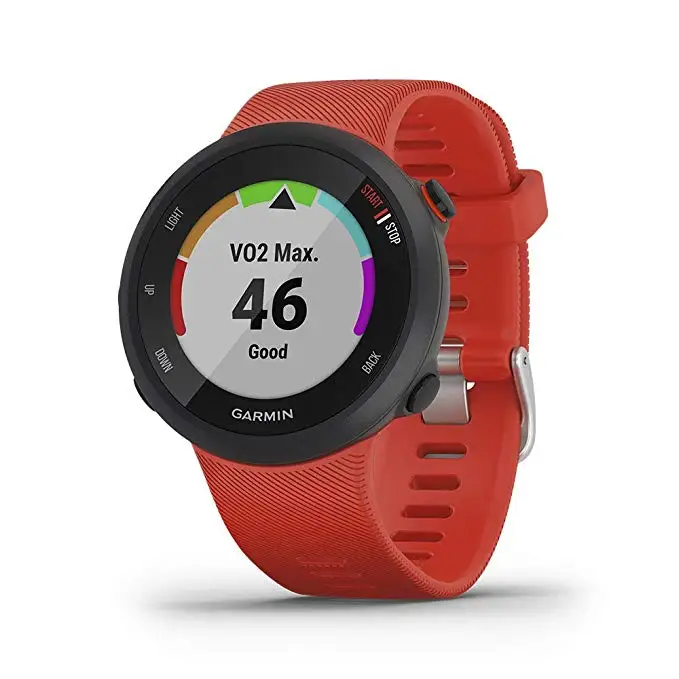 Часы Garmin Forerunner 45 GPS часы для бега с тренером бесплатные тренировочные поддержкой