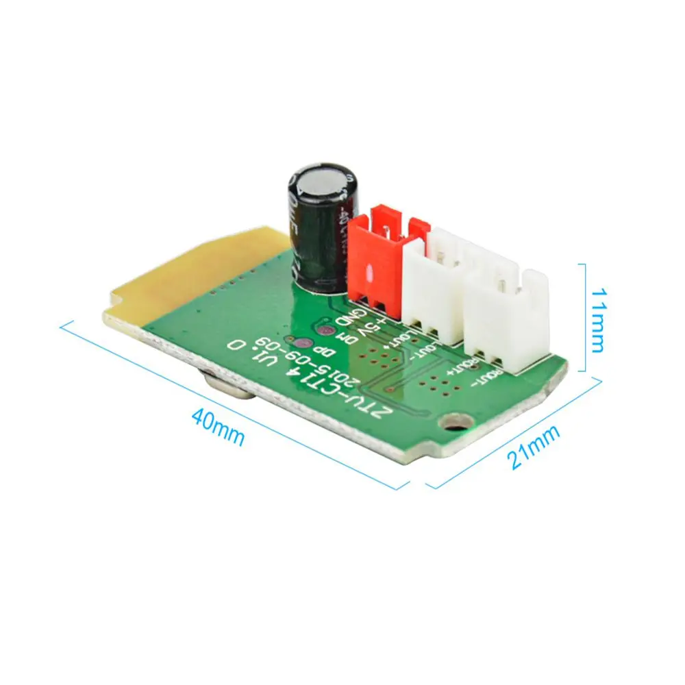 CLAITE мини 3Wx2 bluetooth модуль приемника с 4Ohm колонки усилитель мощности аудио доска декодирование MP3 модуль