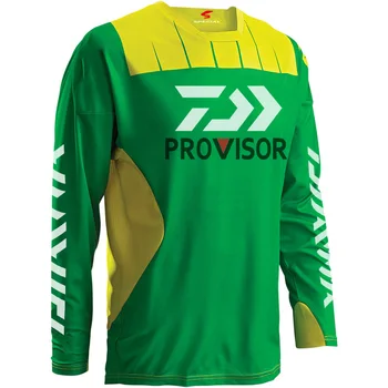 

2020 Daiwa Professional Hiking Climbing Clothes Fishing Anti UV Anti Mosquit Breathable Quick-drying Homme Hooded Fishing Shirt