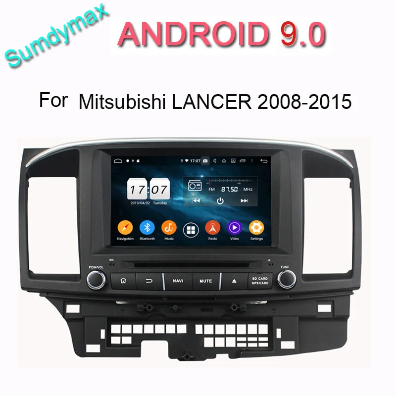

PX5 android 9.0 car audio player for Mitsubishi Lancer 2010-2015 automotivo with octa core 4G RAM 64G ROM built in gps wifi