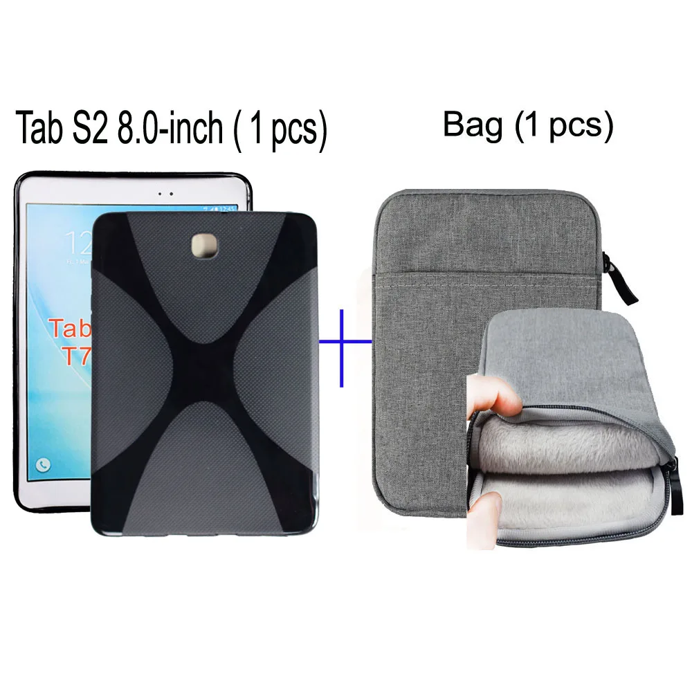 Мягкий силиконовый чехол SM T710 T715 T713 T719 из ТПУ для Samsung galaxy Tab S2 планшета 8 0 дюйма