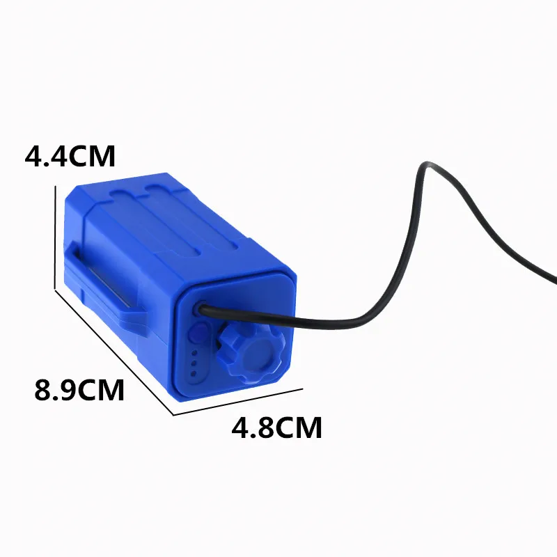 DIY Съемный Водонепроницаемый Батарея коробка Перезаряжаемые USB 5 В/DC 8.4 В 4x18650 Батарея пакет для велосипеда огни мобильный телефон(без Батарея