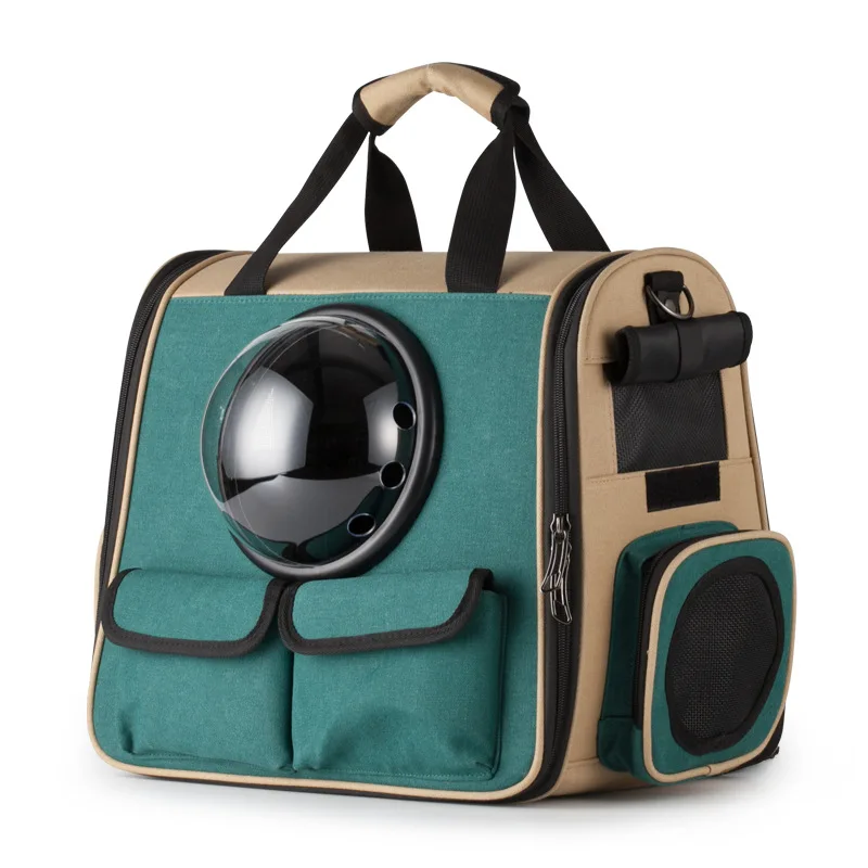 Холщовый рюкзак для переноски собак и кошек, переносные дорожные сумки для уличных питомцев, сумки для питомцев, принадлежности для домашних животных, сумки на плечо, Dec