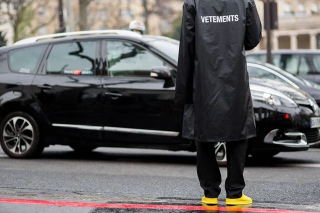moda carta impresso vetements oversized jaqueta de