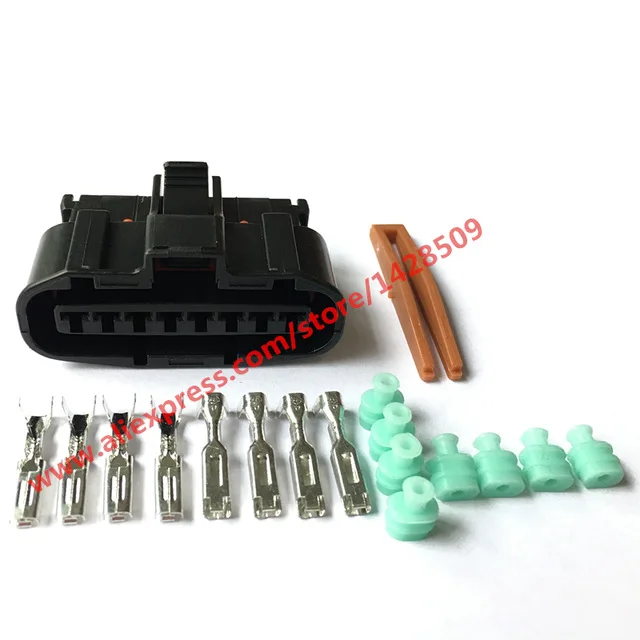 8 Pin Female Waterproof Automotive Electrical Connector For Mitsubishi
