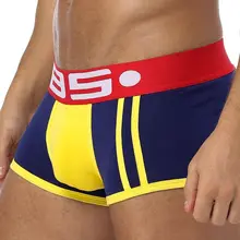 Фирменное Сексуальное мужское нижнее белье, мужские боксеры, мужские трусы с мешочком для пениса, домашняя одежда для сна, высокое качество, мужское нижнее белье, боксеры, короткая одежда для сна, B70