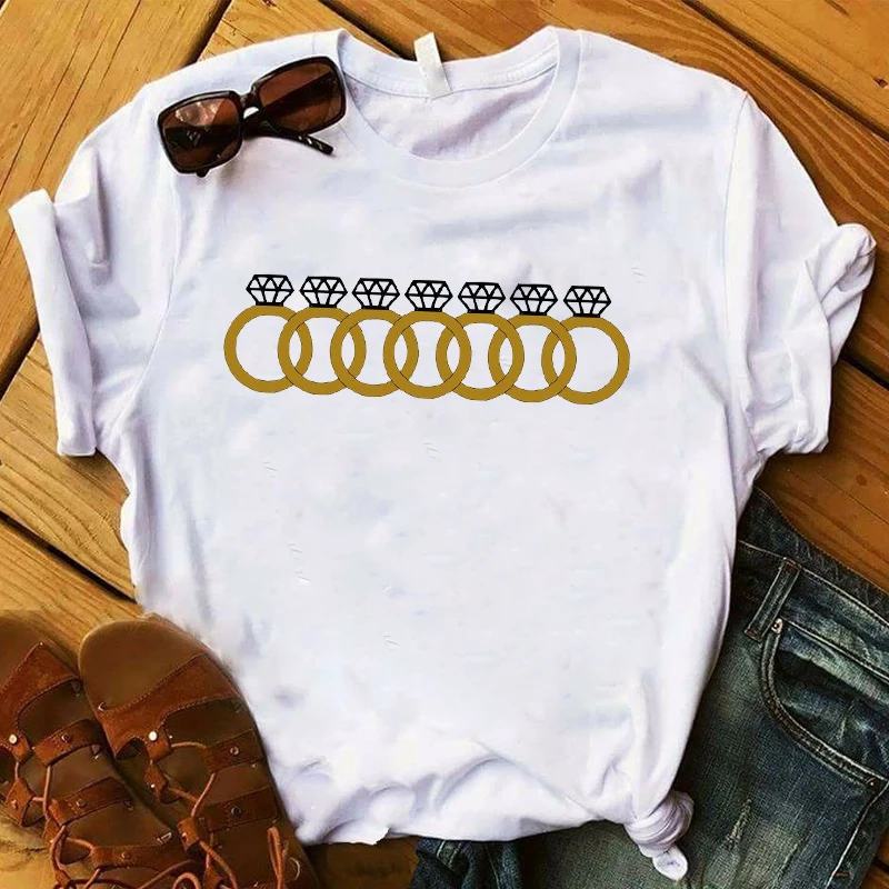 Женская футболка в Корейском стиле Харадзюку Kawaii женская с графикой &quotYour Are My