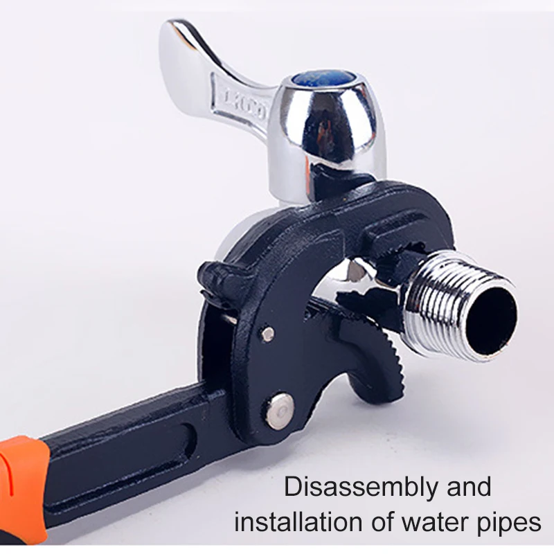 

Adjustable Spanner Multi-Function Quick Torque Wrench Automatic Locking for Screw Nut LAD-sale