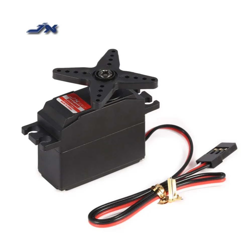 

JX PDI-2504MG 4.8V-6V 4KG Metal Gear Digital Core Servo for RC 450 500 Helicopter Fixed-wing Airplane Parts