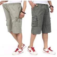Летние пляжные брюки, Мужская одежда, повседневные Капри, свободные Капри, мужские короткие шорты размера плюс, мужские шорты homens