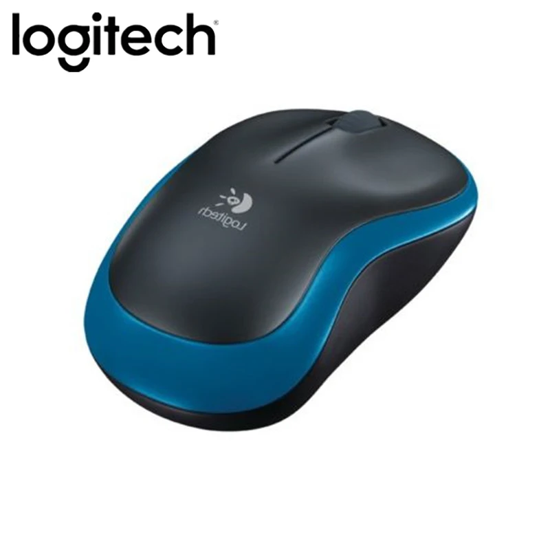 logitech M185 Беспроводной Мышь симметричный Design1000DPI Офисный Компьютерный USB нано-приемник для Windows Mac OS/Linux