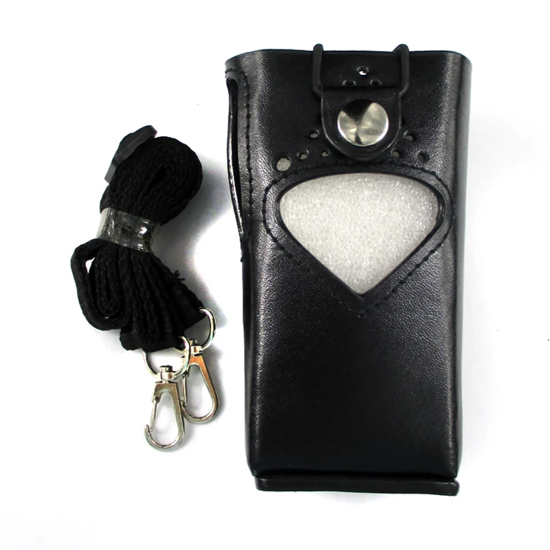 Новый двухстороннее радио в форме сердца кожаный защитный рукав сумка жесткий чехол для Motorola GP3688 CP200 CP040 CP140