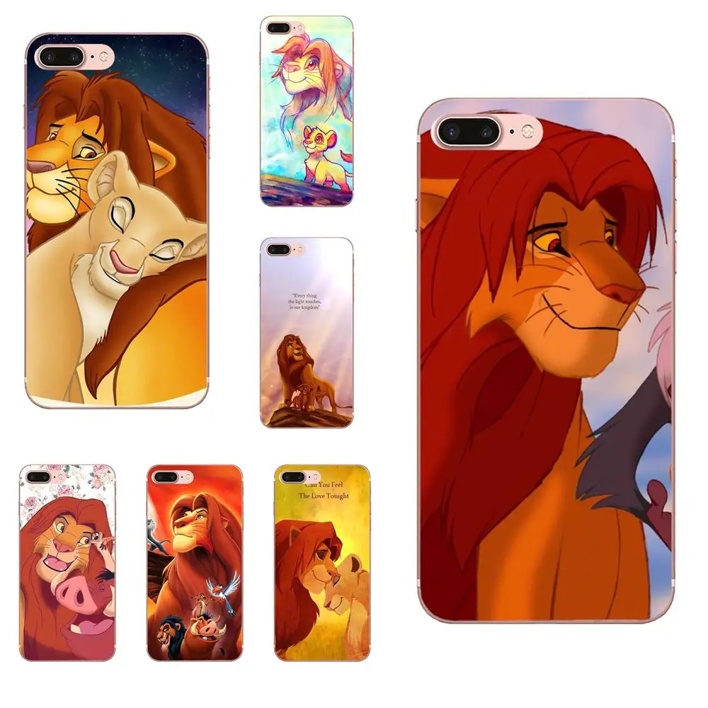 Мягкий Топ продаж Simba Nala для HTC 530 626 628 630 816 820 One A9 M7 M8 M9 M10 E9 U11 Moto G G2 G3 G4 G5 G6 G7|Бамперы| |