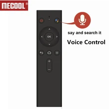 Bluetooth голосовой пульт дистанционного управления для Mecool M8S PRO L и M8S PRO Android tv Box беспроводной смарт-контроль lers