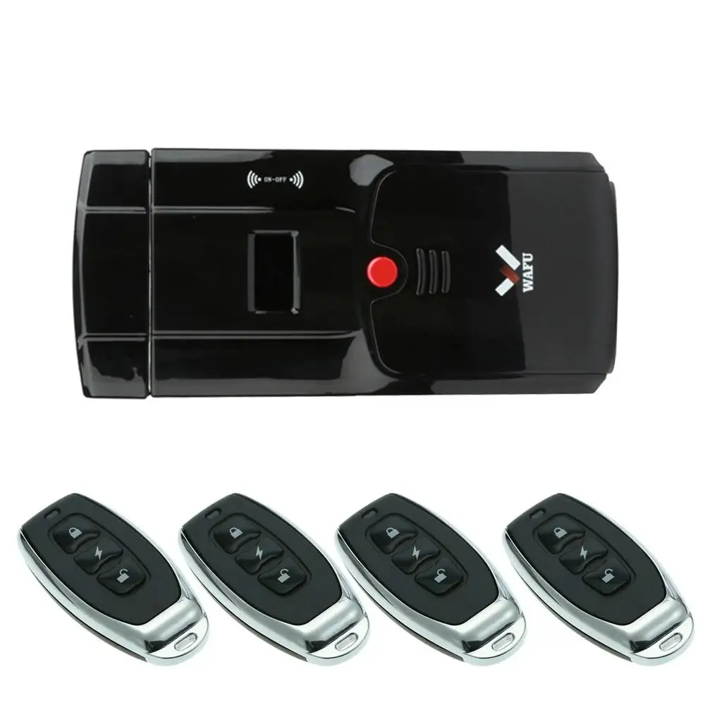  WAFU HF-011A Electric Intelligent Door Lock Phone Control Wireless Remote Control Electronic Keyles - 33041101311