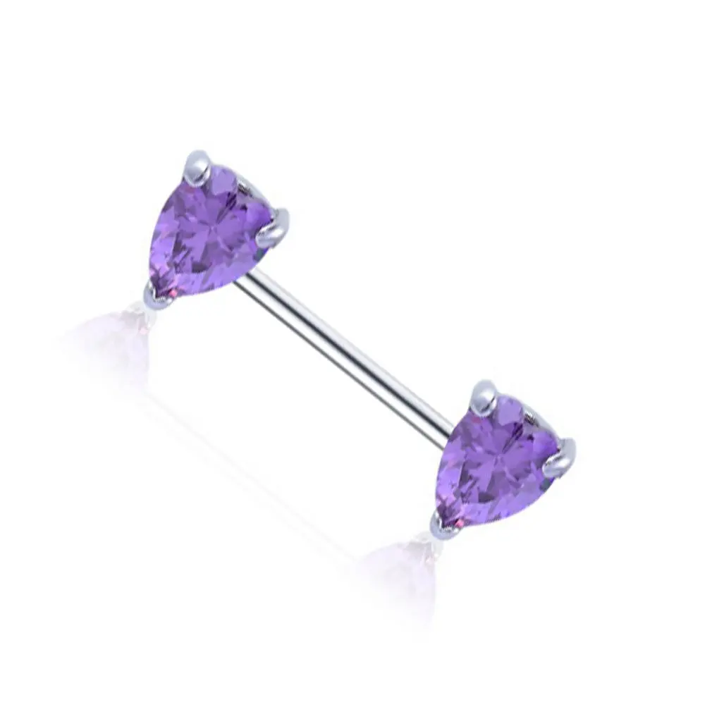 Luxury Zircon Sexy Women Dangle Nipple Piercing Shields Bars Piercing